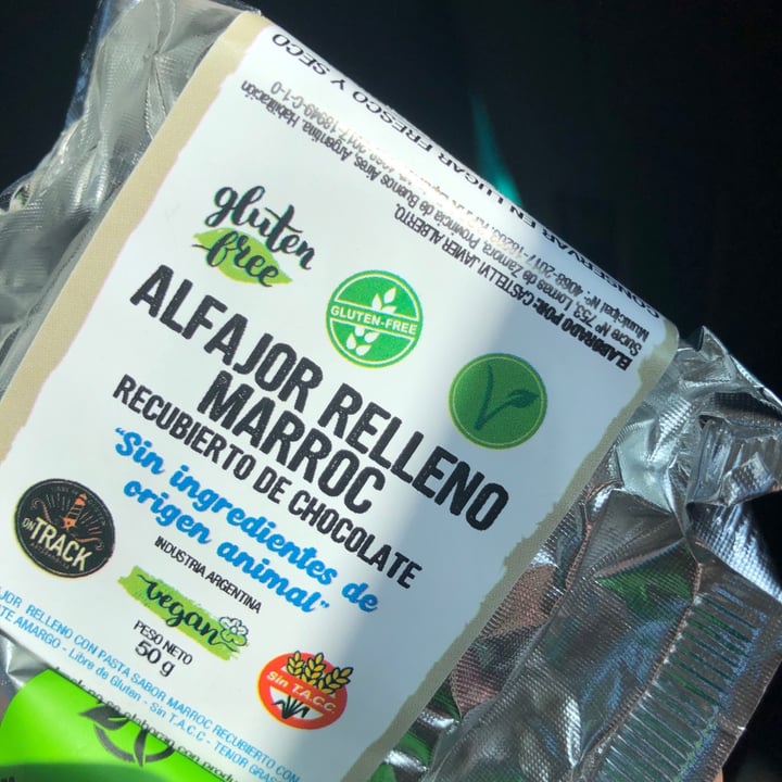 photo of On Track Alfajor Relleno Marroc shared by @papry on  01 Feb 2021 - review