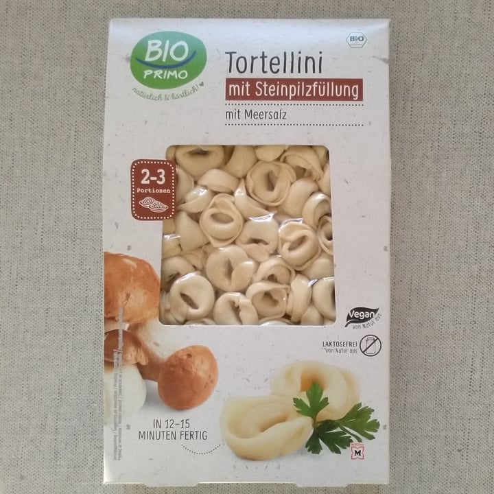 photo of BIO primo Tortellini Steinpilz shared by @sym on  06 Dec 2021 - review