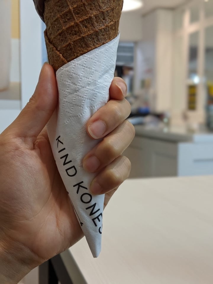 photo of Kind Kones Keto Chocolate Sorbet shared by @amindfulmiao on  18 Oct 2019 - review