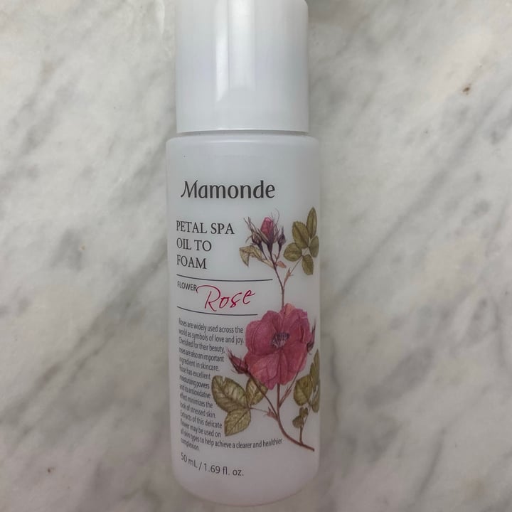 photo of Mamonde Petal Spa Oil To Foam Cleanser shared by @mhu on  28 Jun 2020 - review
