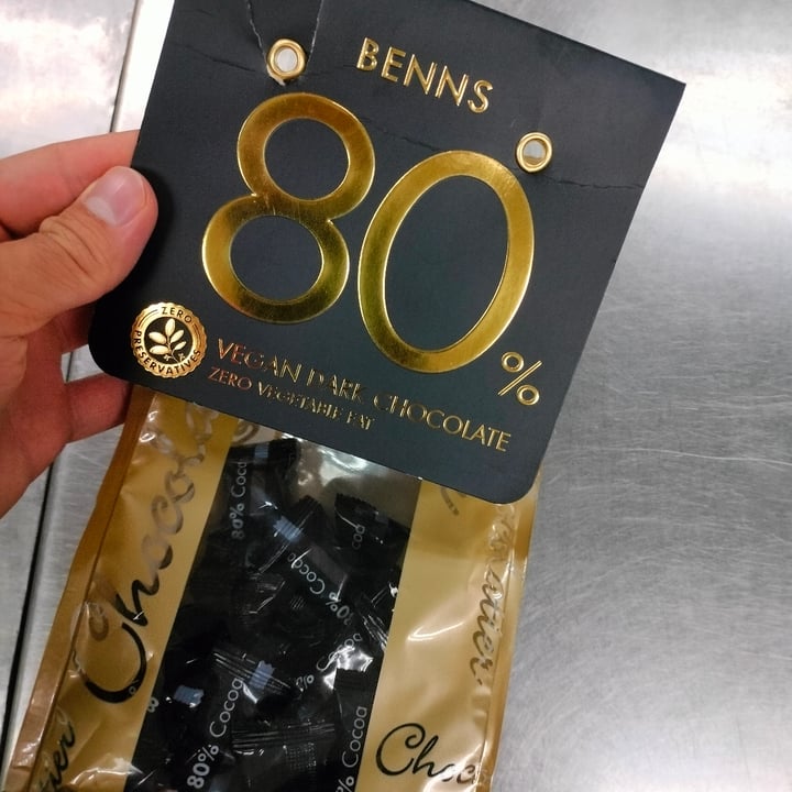 photo of Benns High Cacao 80% Dark Chocolate shared by @elej91 on  12 Sep 2022 - review