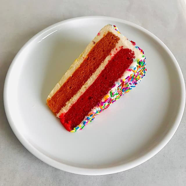Photo of the dish “Rainbow Sprinkle Cake”