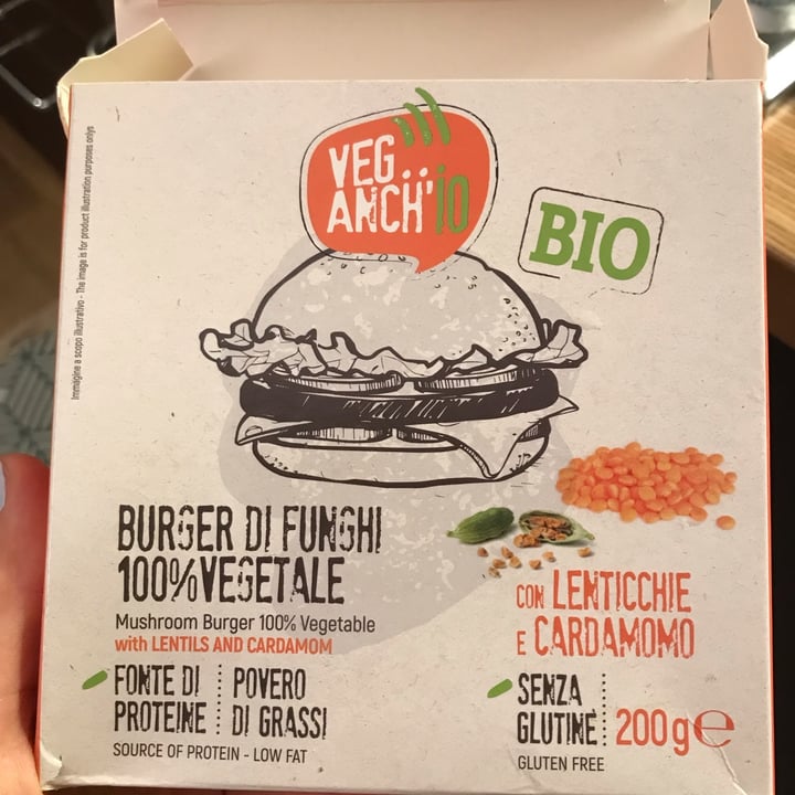 photo of Veg’ Anch’io Burger di funghi con Lenticchie e Cardamomo shared by @federicastuder on  06 May 2022 - review