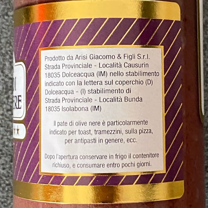 review photo of Arisi Paté Di Olive Nere shared by @alecannos on 31 Mar 2022 - review