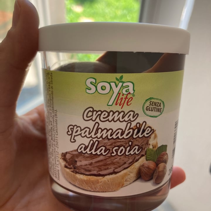 photo of Soya life Crema Spalmabile Alla Soia Senza Glutine shared by @noianimali on  09 Jul 2021 - review