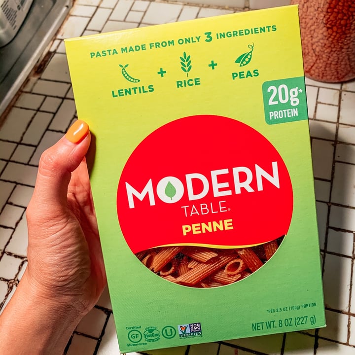 photo of Modern Table Red Lentil, Rice, and Pea Penne shared by @milinda-h on  26 Oct 2020 - review