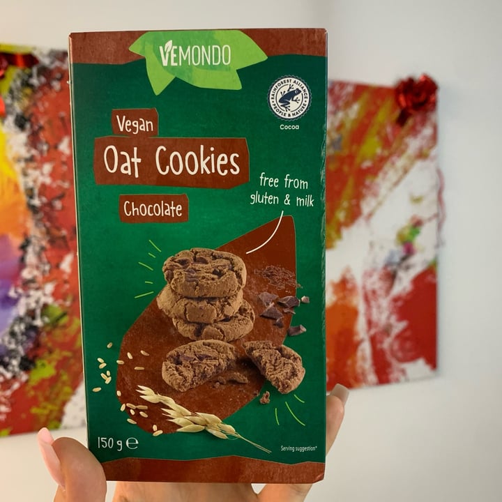 review photo of Vemondo Vegan Oat Cookies Chocolate shared by @catep on 08 Jun 2022 - review