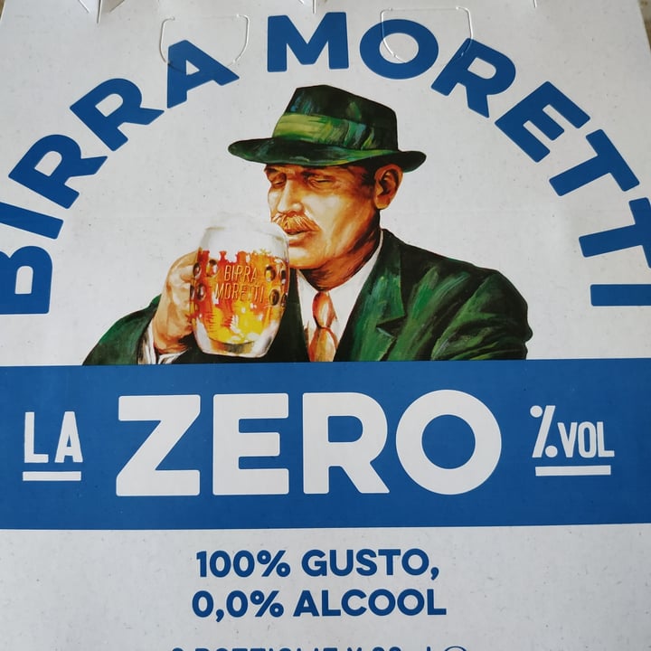 photo of Birra Moretti La Zero shared by @simona74veg on  17 May 2022 - review