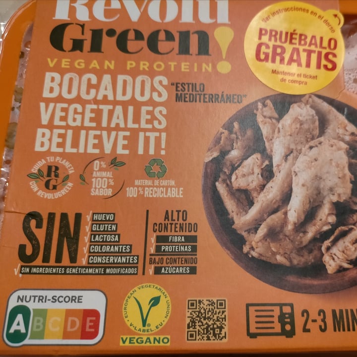 photo of Revolu Green Bocados vegetales estilo mediterráneo shared by @aquiles on  05 Nov 2021 - review