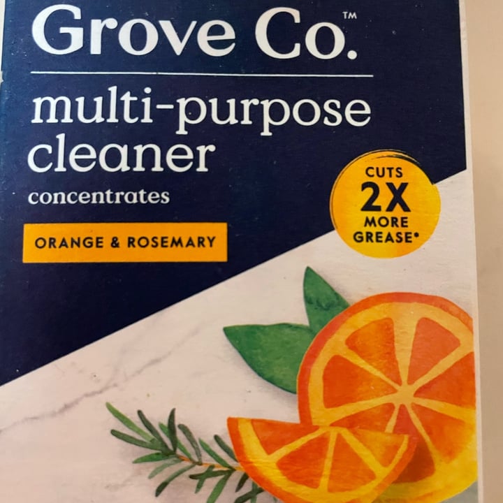 photo of Grove collaborative Multi-purpose Cleaner - Orange & Rosemary shared by @jillolson on  12 May 2022 - review