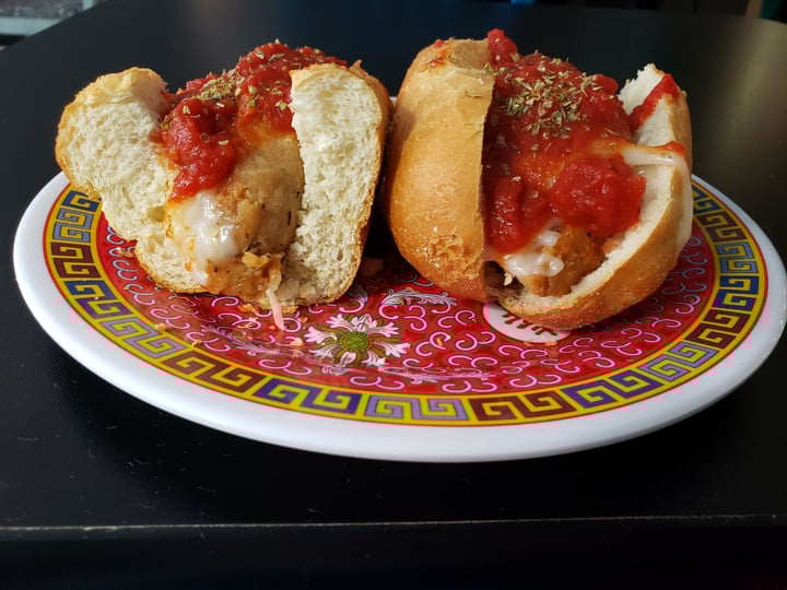 review photo of Hang Space Chikn Parm Sandwich shared by @jreyes on 17 Aug 2019 - review