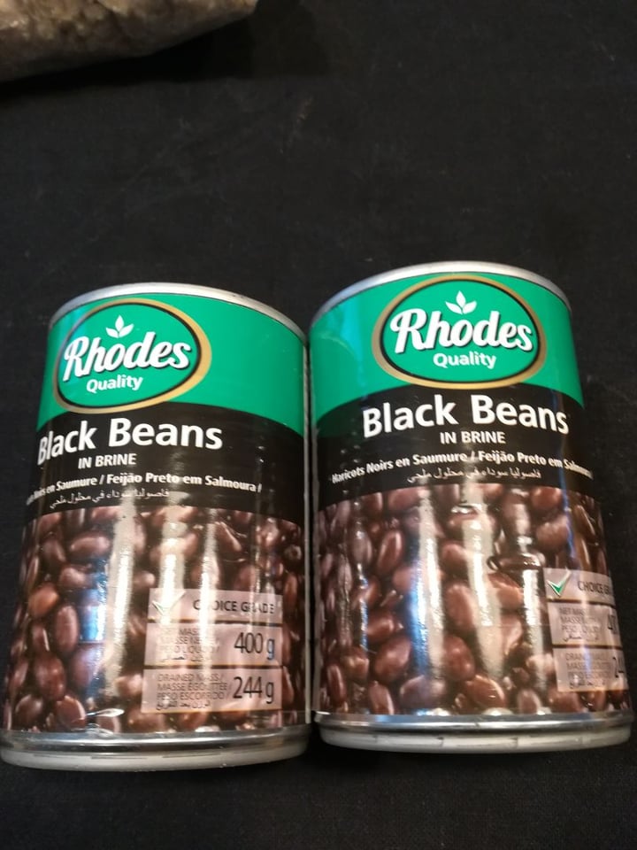 photo of Rhodes Tinned black beans shared by @knightp on  23 Jul 2019 - review
