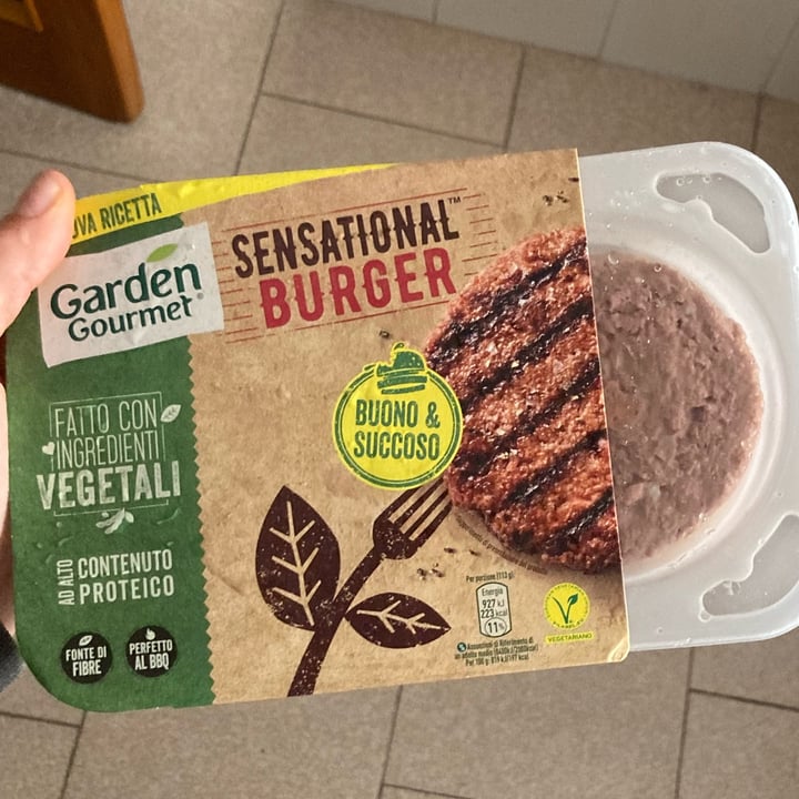 photo of Garden Gourmet Sensational Burger shared by @francescaballetti on  29 Mar 2022 - review