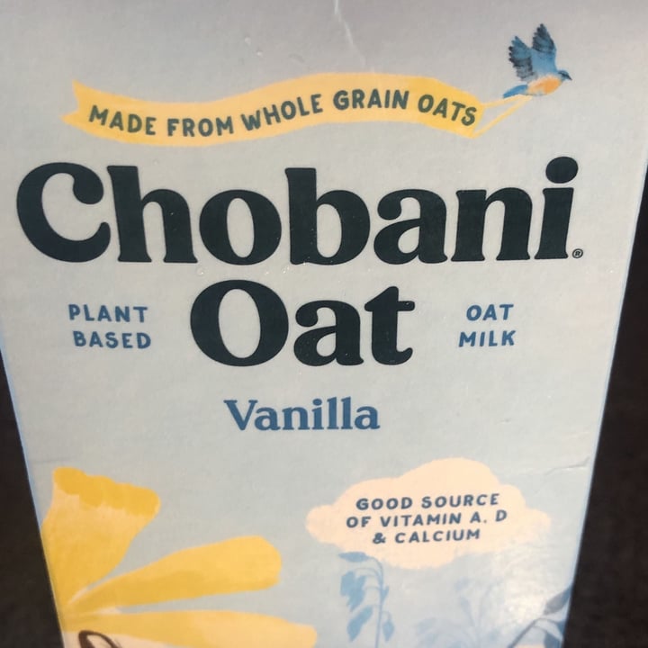 photo of Chobani Oat Vanilla Oat Mylk shared by @sheckland on  26 Aug 2022 - review