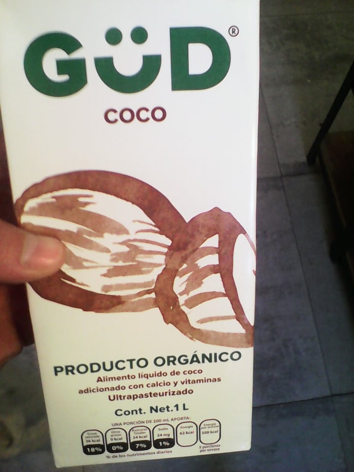 photo of GüD Alimento Líquido de Coco Orgánico shared by @israel1980 on  01 Mar 2021 - review