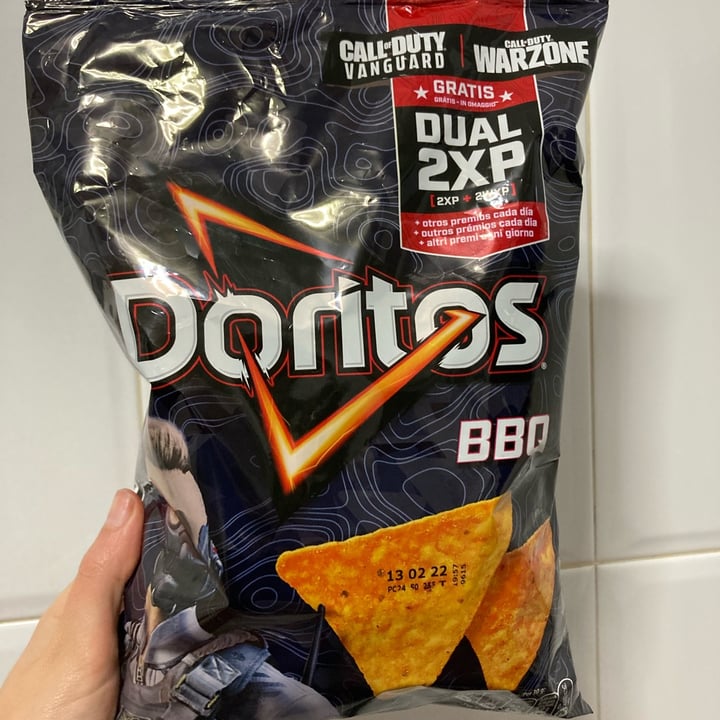 photo of Doritos Doritos BBQ shared by @veganwildce on  23 Dec 2021 - review