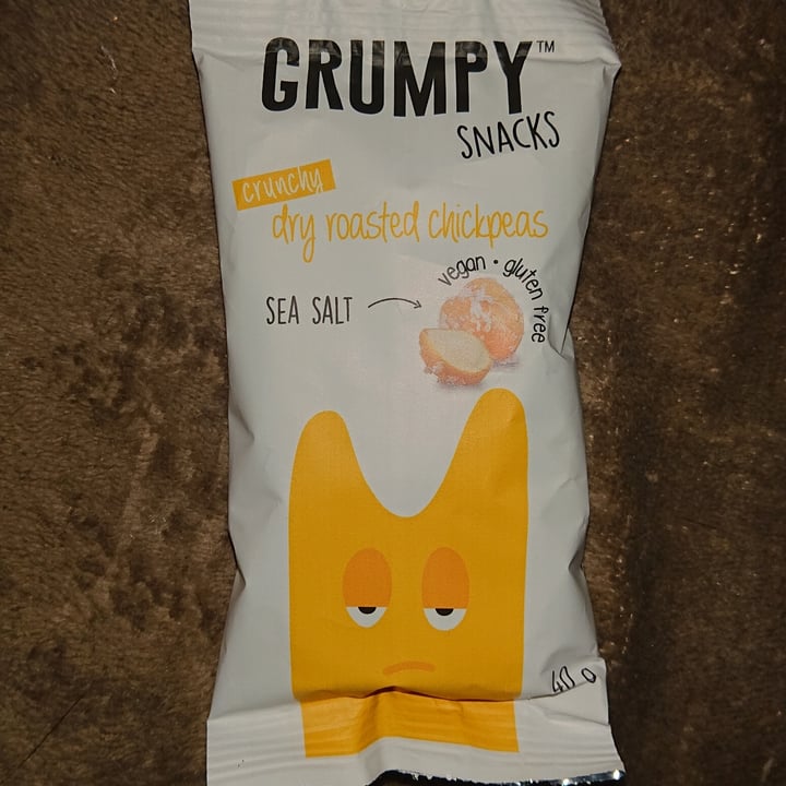 photo of Grumpy Snacks Grumpy snack Sea Salt Roasted Chickpeas shared by @lunascorner on  05 Nov 2020 - review