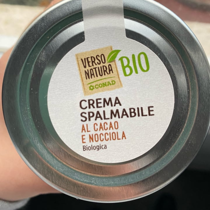 photo of Verso Natura Conad Veg Crema Spalmabile Al Cacao E Nocciola Biologica shared by @gingerbreads on  08 Jan 2022 - review