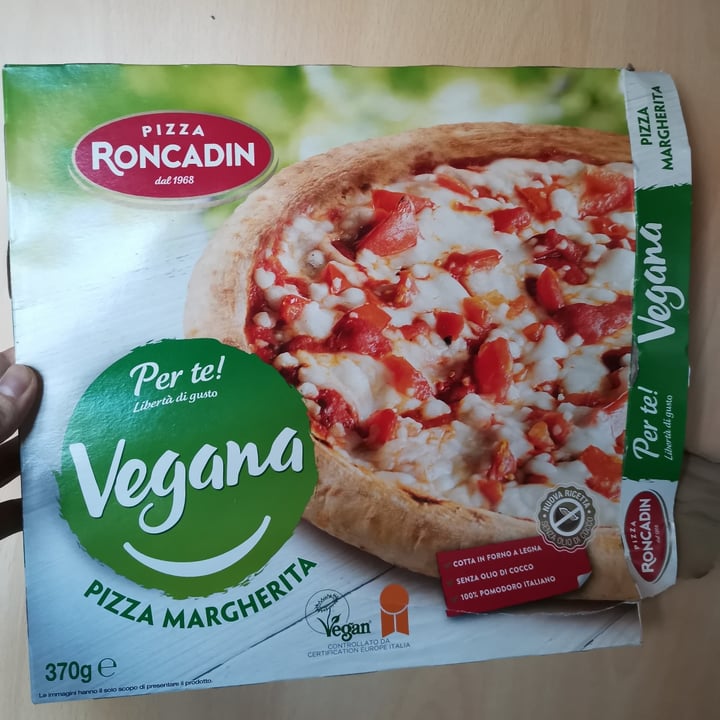 photo of Pizza roncadin Pizza vegana shared by @alelungo on  19 Jan 2022 - review