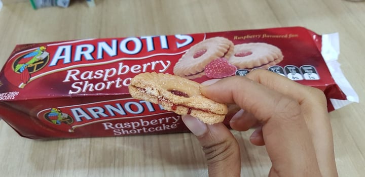 photo of Arnott's Raspberry Shortcake shared by @dahuq95 on  06 May 2019 - review