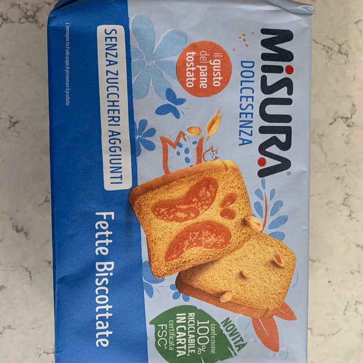 review photo of Misura SCOPRI LA BONTÀ DELLE Fette Biscottate - DOLCESENZA shared by @carlotta1 on 18 Mar 2022 - review