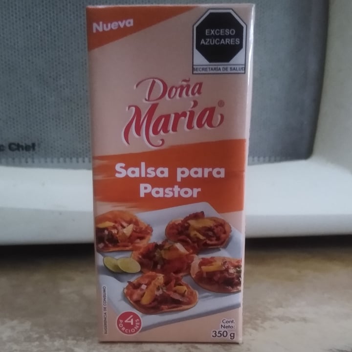 photo of Doña María Salsa Para Pastor shared by @apoptosisc on  16 Aug 2021 - review