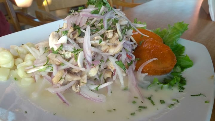 photo of Peruano Vegano Mushroom Ceviche shared by @felice on  18 Sep 2019 - review