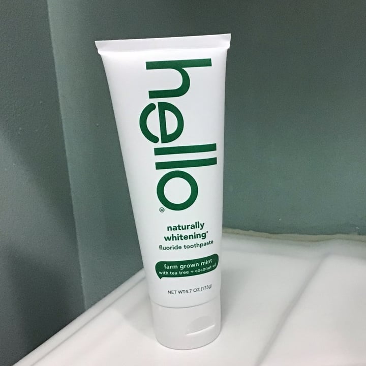 photo of Hello Natural Whitening Fluoride Toothpaste shared by @dianemh on  17 May 2022 - review