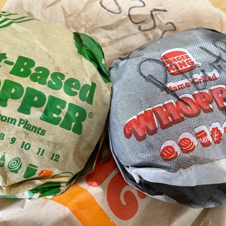 photo of Burger King South Africa Plant Based Whopper shared by @plantfoodie on  11 Oct 2022 - review