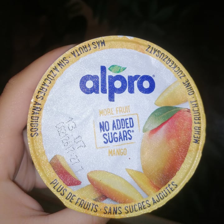 photo of Alpro Mango Yogurt (No Added Sugars) shared by @cheyennesacha on  10 Jun 2021 - review