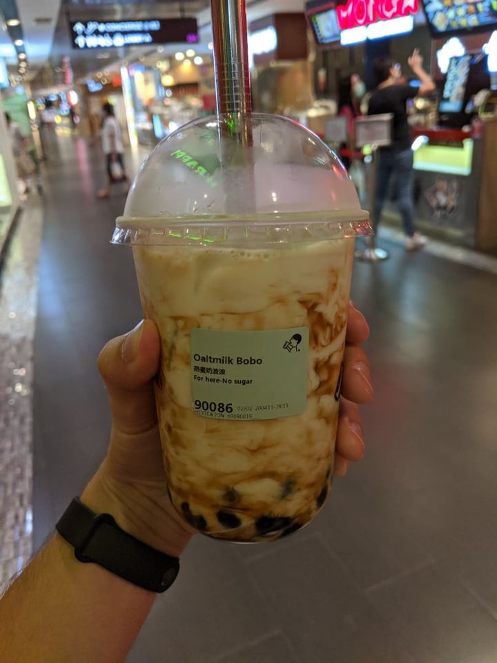 photo of HEYTEA Oat Milk Bobo shared by @danh on  12 Apr 2020 - review