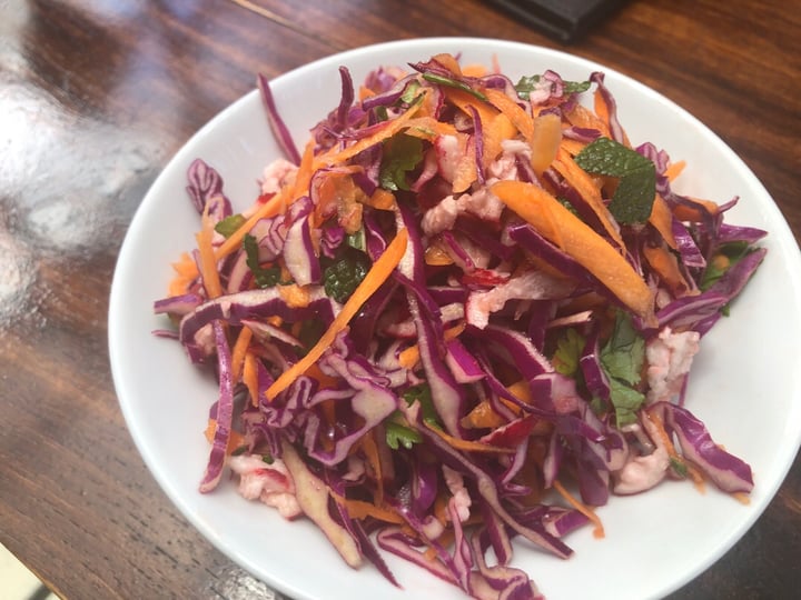 review photo of The Courtyard Café Slaw with mint and raspberry vinaigrette shared by @ethanmyers on 23 Dec 2019 - review