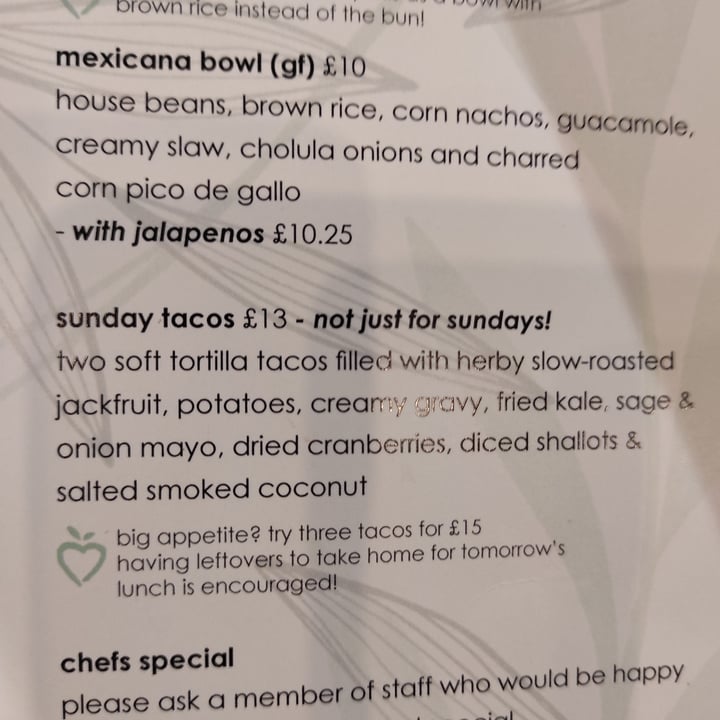 review photo of Vegivores Mexicana Bowl shared by @tuscanvegan on 04 Dec 2021 - review
