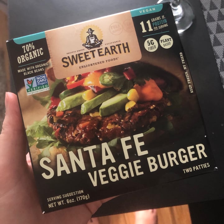 photo of Sweet Earth Santa Fe Veggie Burger shared by @beepeachiee on  29 Jul 2020 - review