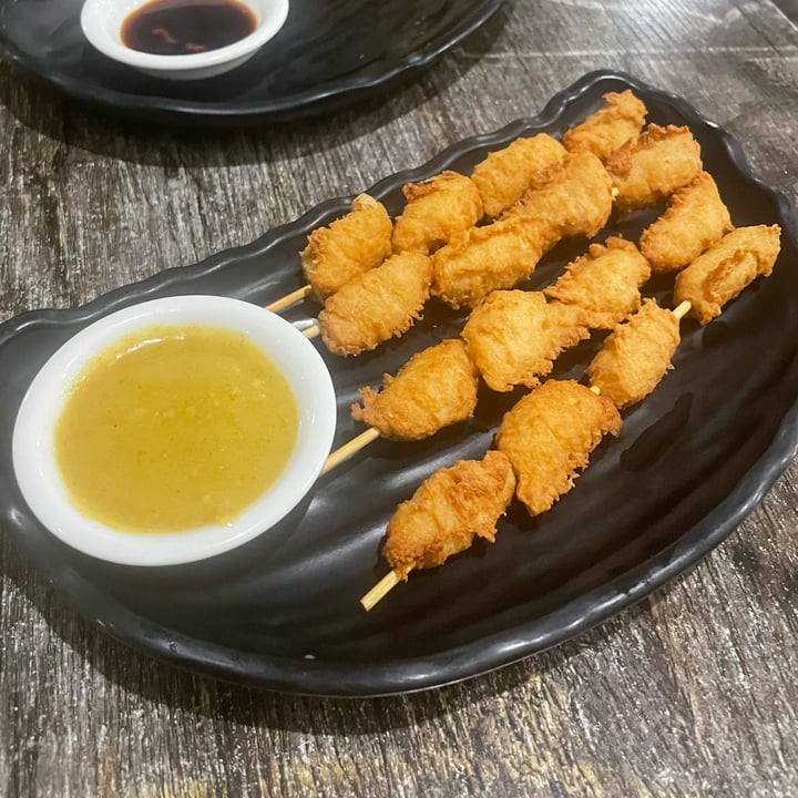 photo of Vegan Restaurant Chicken Satay Stick shared by @flysc on  04 Oct 2022 - review