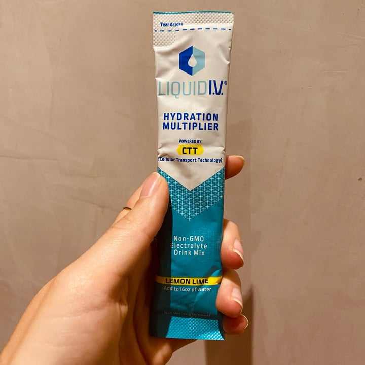 photo of Liquid I.V. Hydration Multiplier - Lemon Lime shared by @isabelbii on  08 Jan 2022 - review