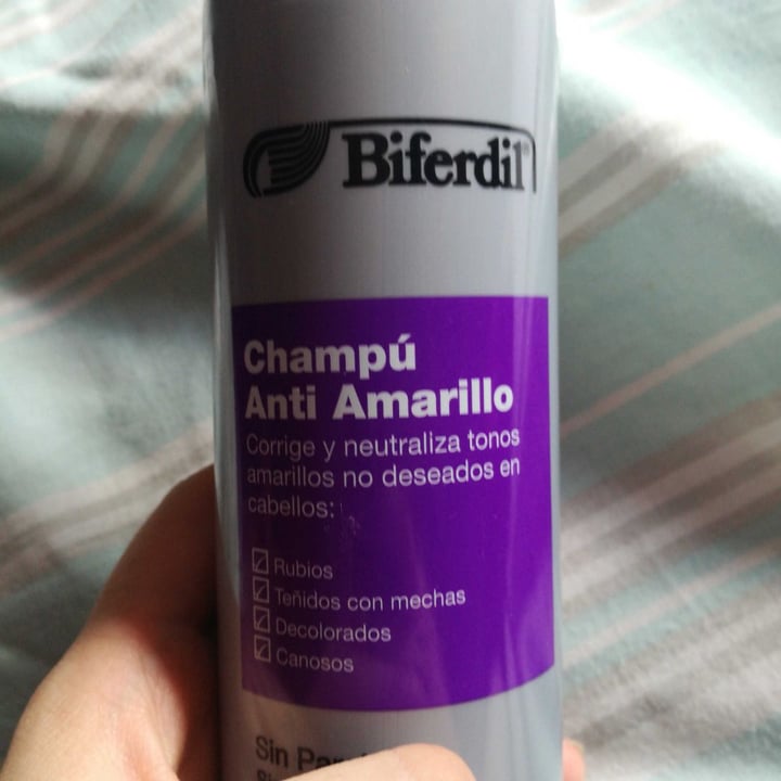 review photo of Biferdil Shampoo Silver shared by @lourescor on 22 Jan 2020 - review