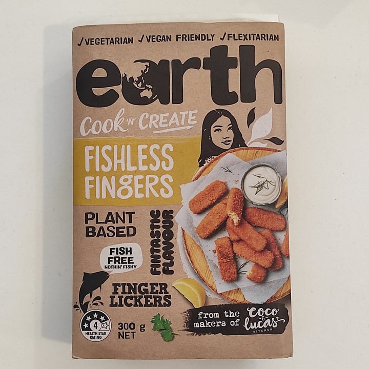 photo of Earth Cook n Create Fishless Fingers shared by @jesseats on  25 Apr 2022 - review