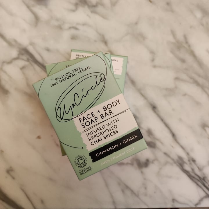 photo of Upcircle Cinnamon and Ginger Soap Bar shared by @saraferri on  09 Dec 2021 - review