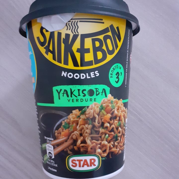 photo of Saikebon Yakisoba noodles alle verdure shared by @maborzi on  13 Mar 2022 - review