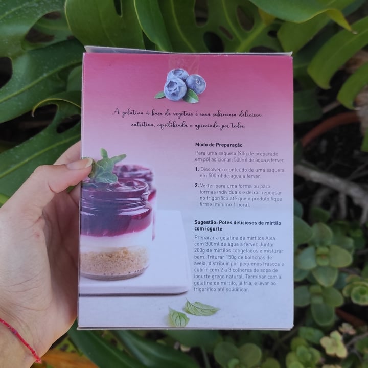 photo of Alsa Blueberries Vegan Jelly shared by @sofiarodrigues on  21 Nov 2021 - review