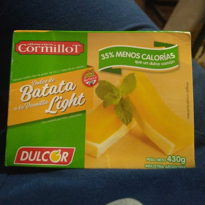 photo of Cormillot Dulce de Batata a la vainilla Light shared by @carlag on  25 Mar 2021 - review