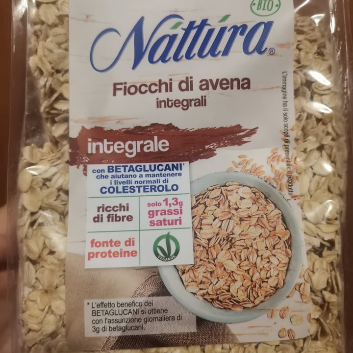 photo of Nattura Fiocchi di avena Integrale  shared by @elevegansoul on  03 Nov 2022 - review