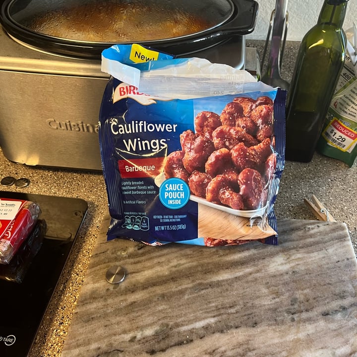 review photo of BirdsEye cauliflower wings barbecue shared by @kjcarm01 on 12 Jun 2022 - review