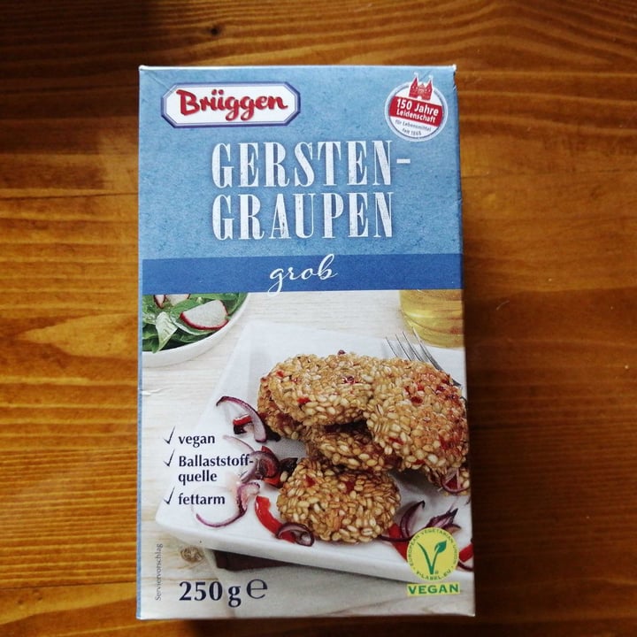 photo of Brüggen Gerstengraupen (Pearl Barley) shared by @veganny18 on  17 Apr 2020 - review