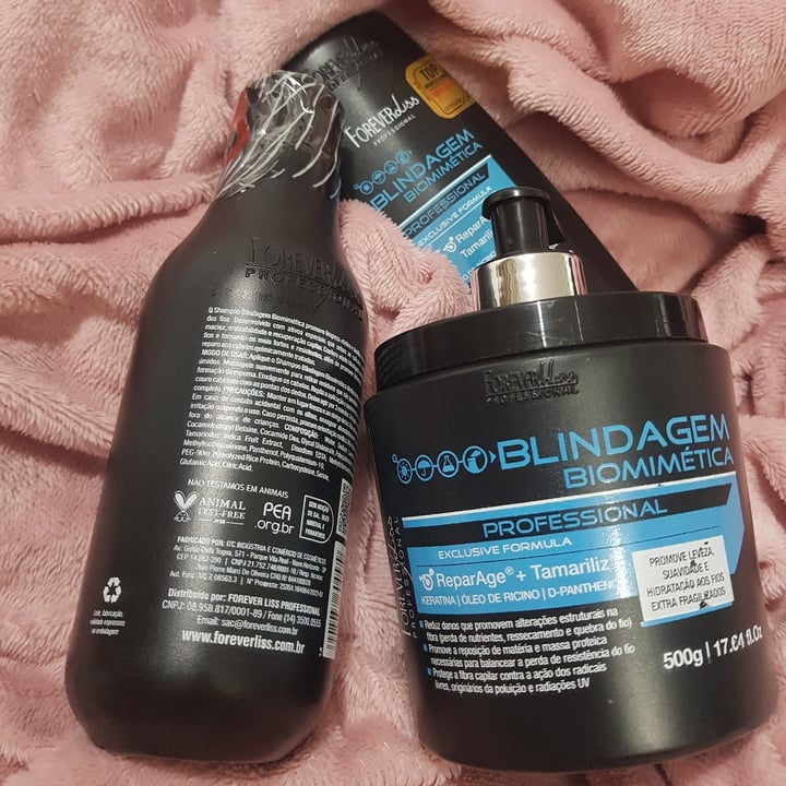 review photo of Forever liss Blindagem Capilar shared by @ecoba on 04 Jun 2022 - review