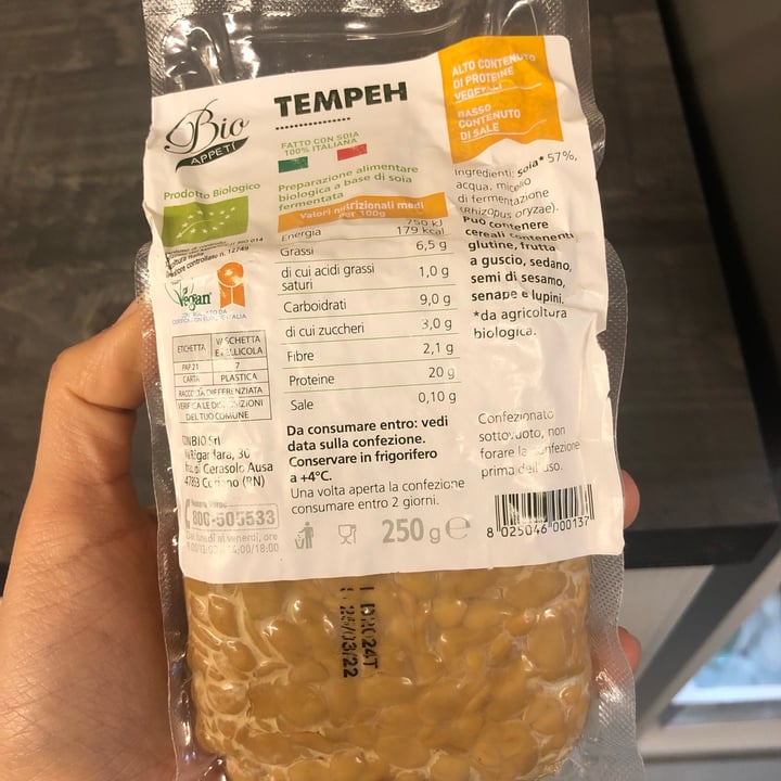 review photo of Bio Appetì Tempeh shared by @robertalatifi on 13 Mar 2022 - review