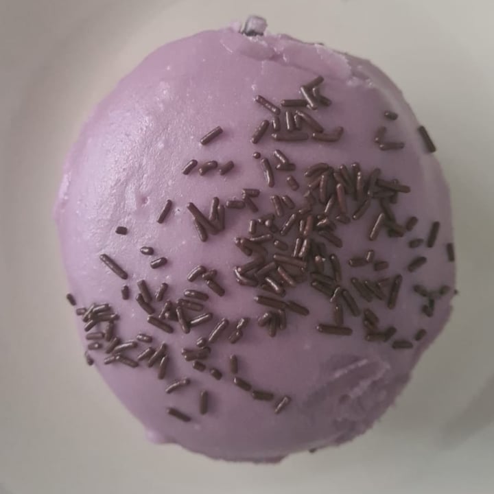 review photo of Grumpy & Runt | Little Deli & Donuts Chocolate Custard and Blueberry Jam filled doughnut shared by @drewitt1990 on 26 Jun 2021 - review