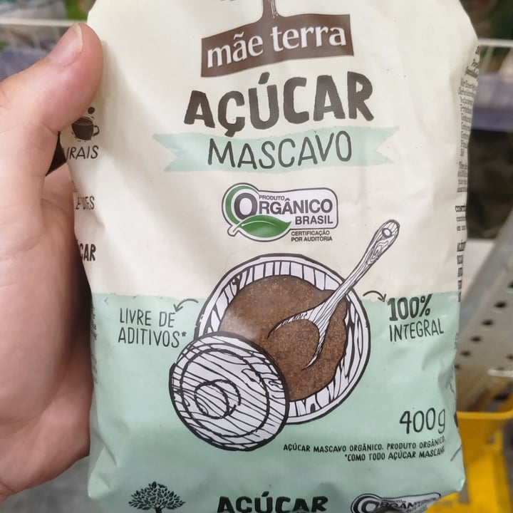 photo of Mãe Terra açúcar mascavo orgânico shared by @anaalb on  03 Aug 2022 - review
