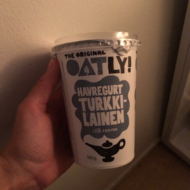 photo of Oatly Oatgurt Turkish shared by @klaaraam on  13 Jun 2020 - review